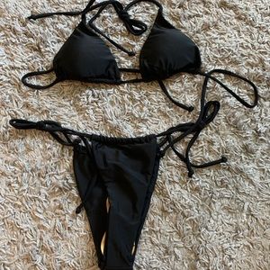 Black String Bikini